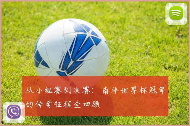 从小组赛到决赛：南非世界杯冠军的传奇征程全回顾